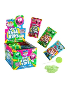 Tnt Sour Face Dips 15g x 36